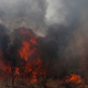 The Chiquitania Forest ablaze on August 30, 2019.